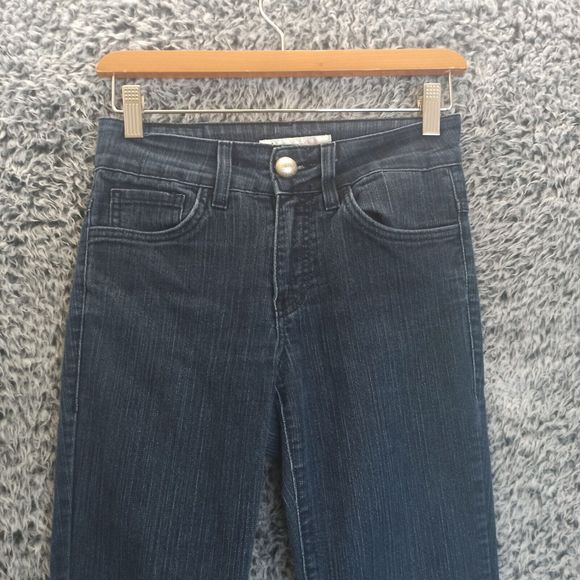 Flying Monkey Jeans Women 0 Blue Skinny Leg Mid Rise American Denim Logo - Picture 2 of 12